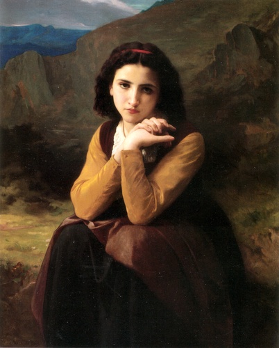 Mignon Pensive — Вильям-адольф Бугеро