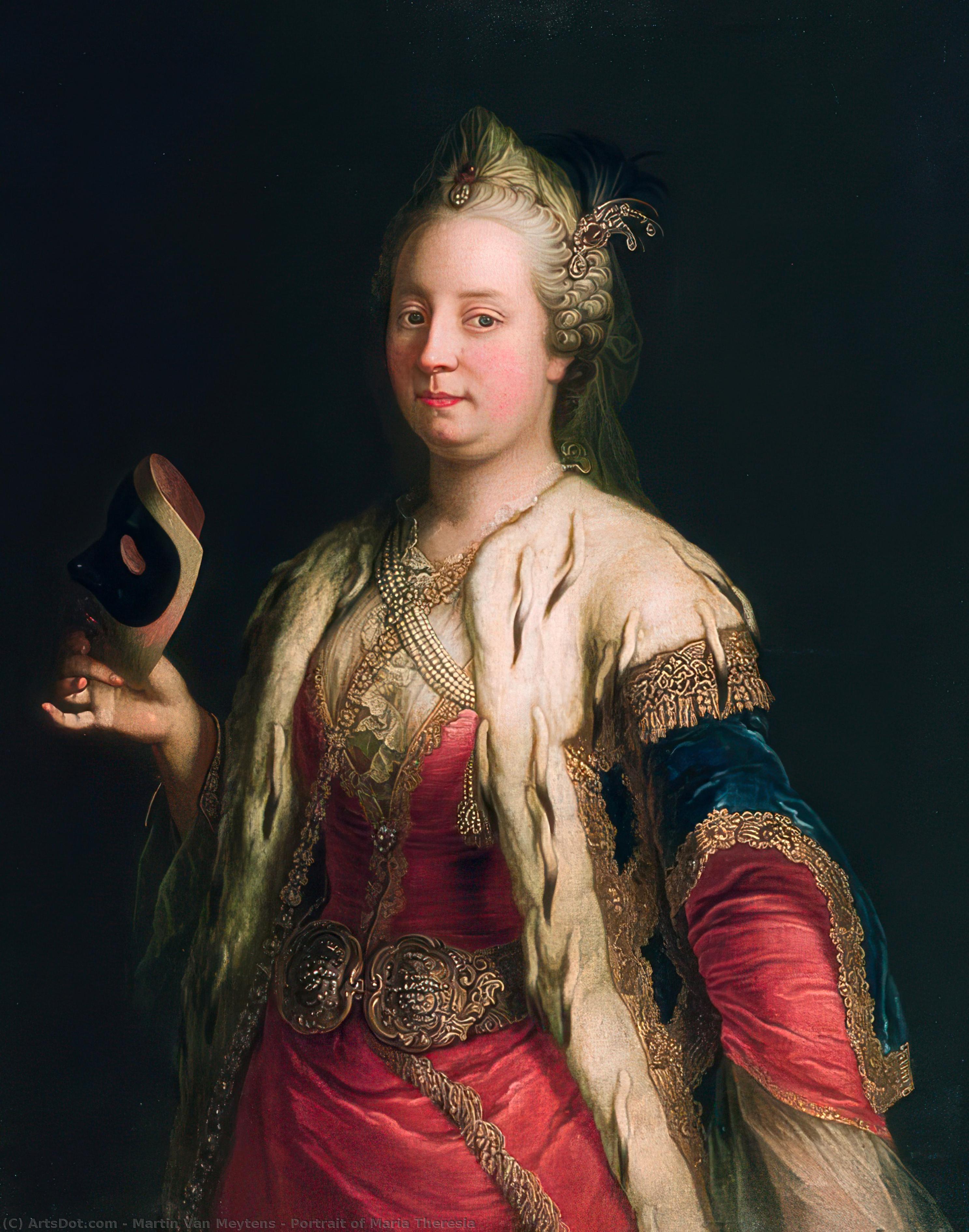 Portrait Of Maria Theresia — Martin Van Meytens