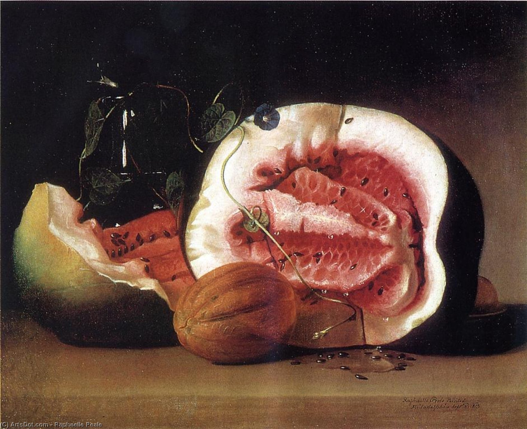 Melons And Morning Glories — Рафаэль Пил