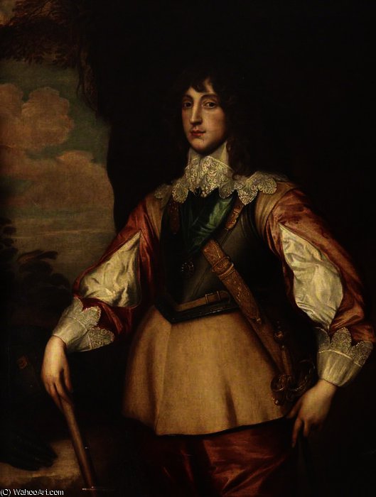 Prince Charles Louis, Elector Palatine Of The Rhine And Duke Of Bavaria — Sir Anthony Van Dyck