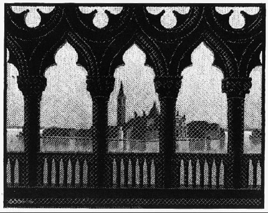 Venice (october 1936) — Maurits Cornelis Escher