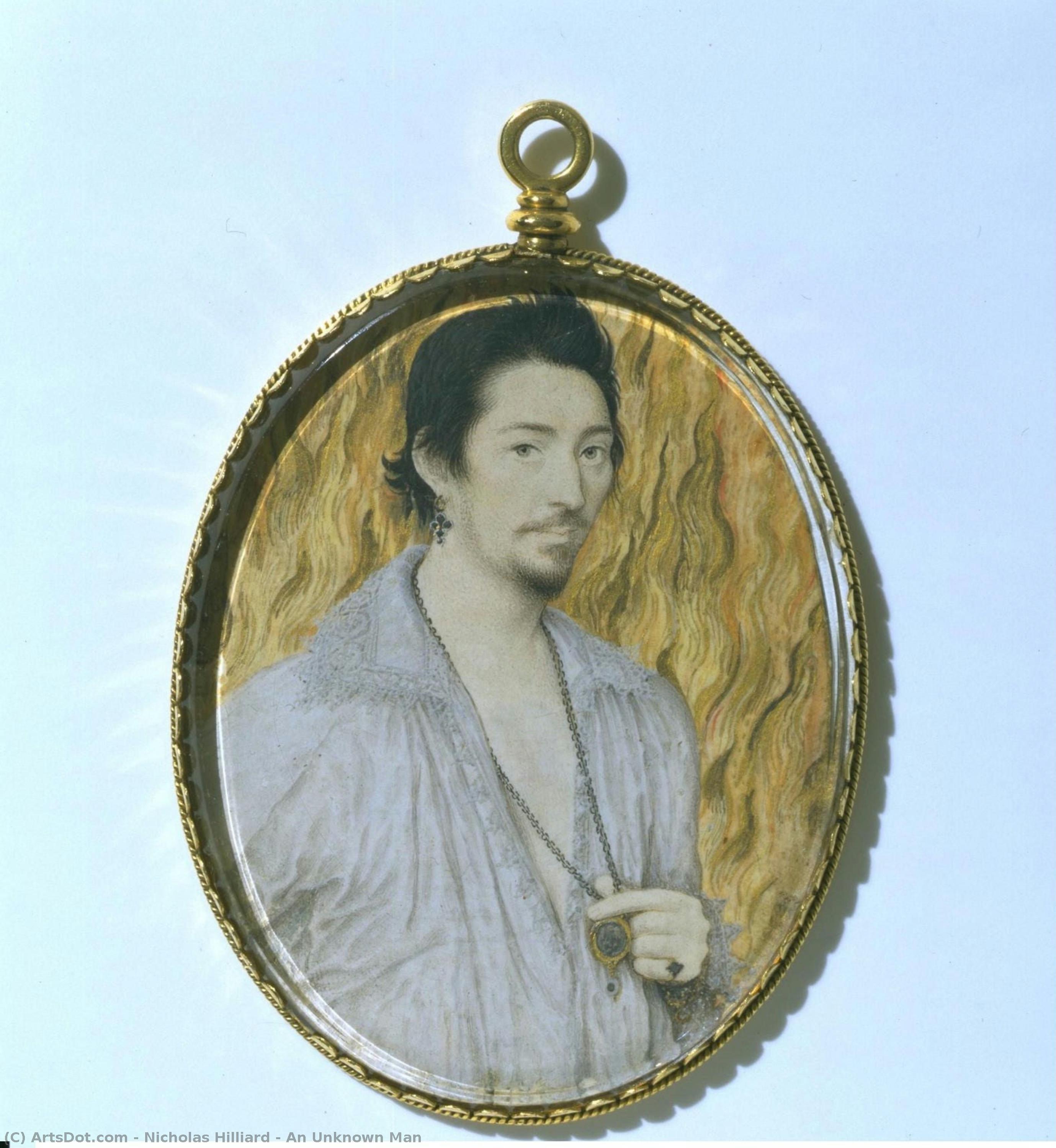 An Unknown Man — Nicholas Hilliard