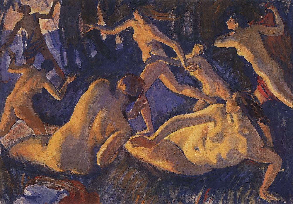 Diana And Actaeon — Zinaida Serebriakova