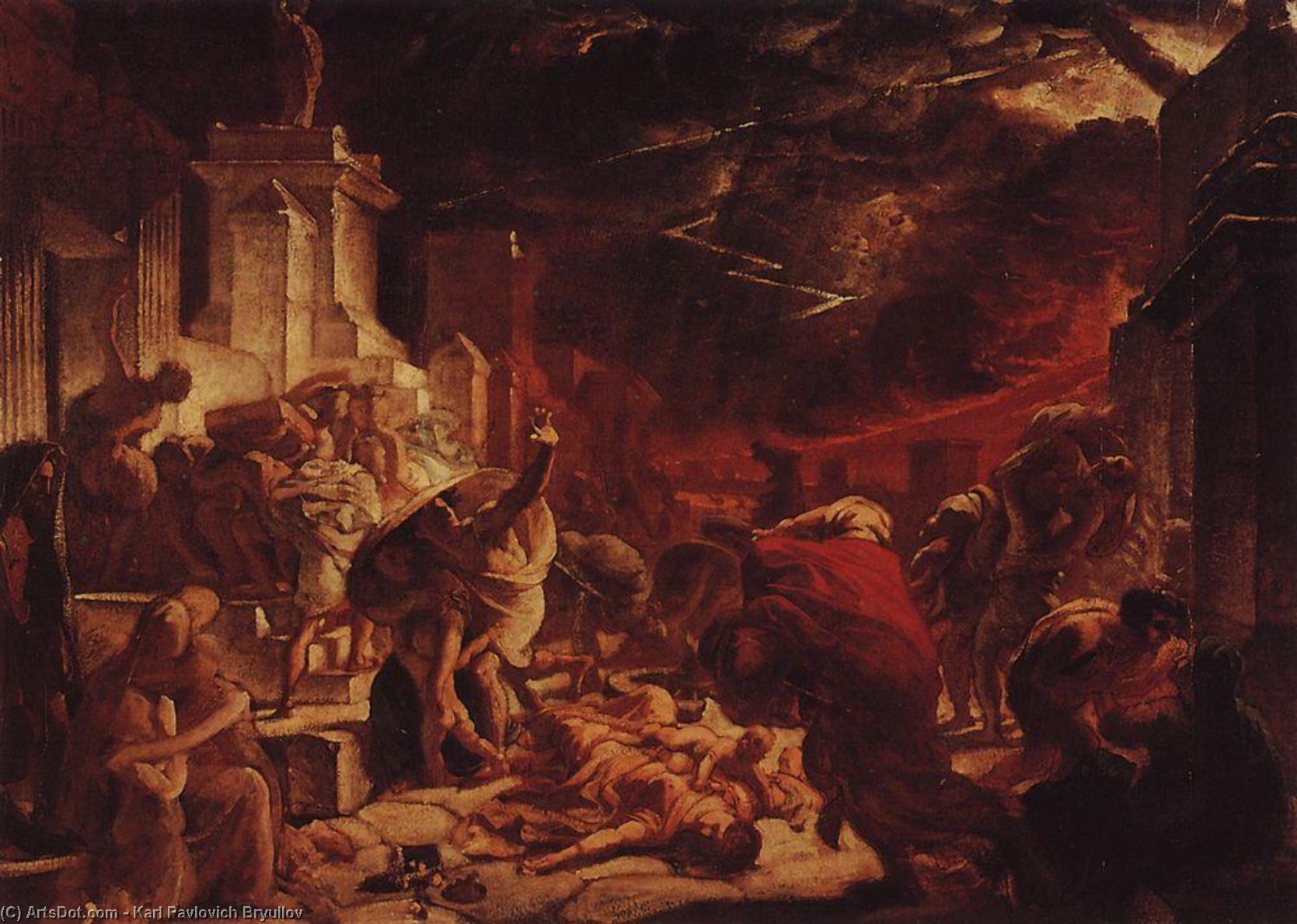 The Last Day Of Pompeii — Karl Pavlovich Bryullov