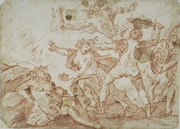 Perseus Looked Sharp In His Shield And The Head Of Medusa — Luca Giordano