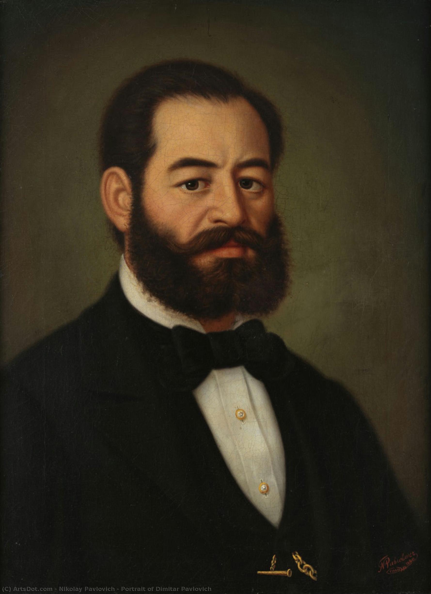 Portrait Of Dimitar Pavlovich — Nikolai Pavlovich
