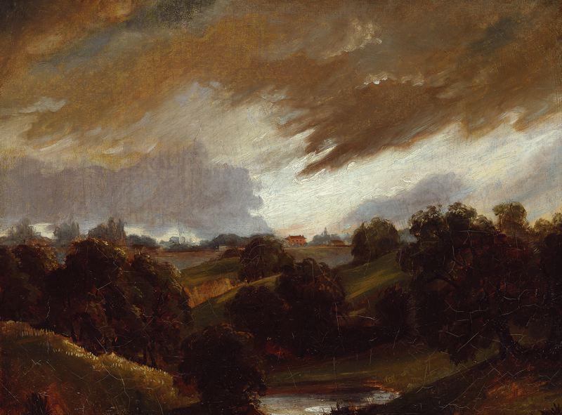 Hampstead Stormy Sky — Джон Констабл