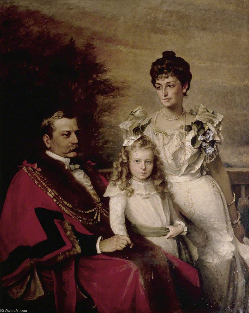 Sir John George Blaker And Family — Henry Weigall