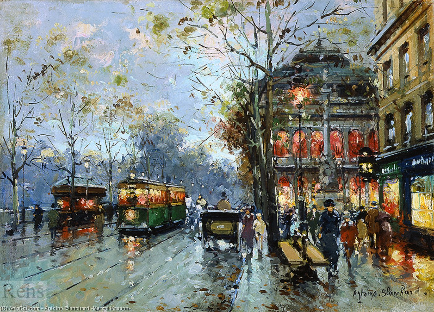 Theatre Du Chatelet — Antoine Blanchard (marcel Masson)