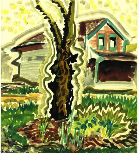 Tree And House — Чарльз Берхфилд