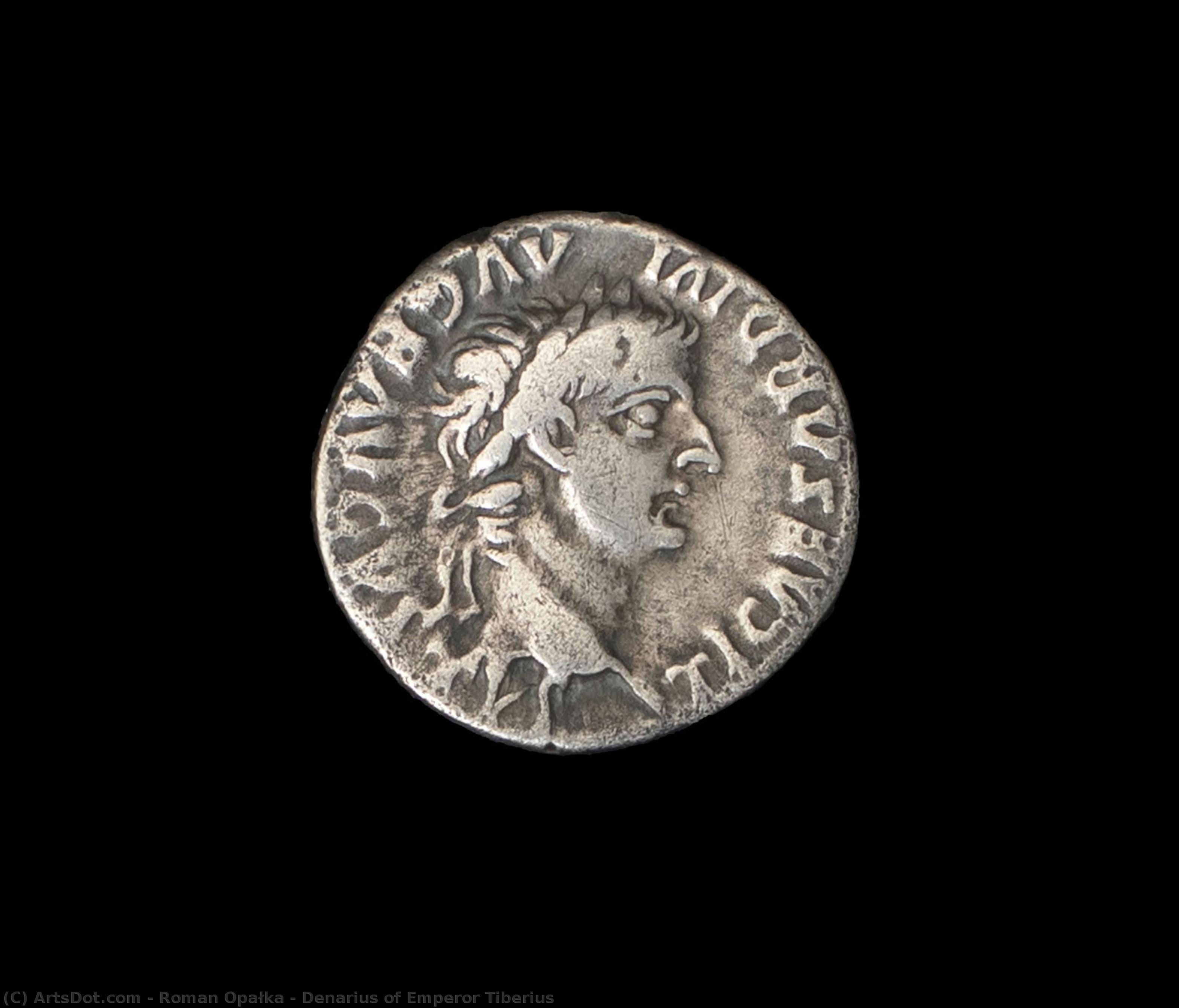 Denarius Of Emperor Tiberius — Roman Opalka