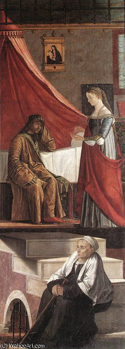 Arrival Of The English Ambassadors (detail - ) — Vittore Carpaccio