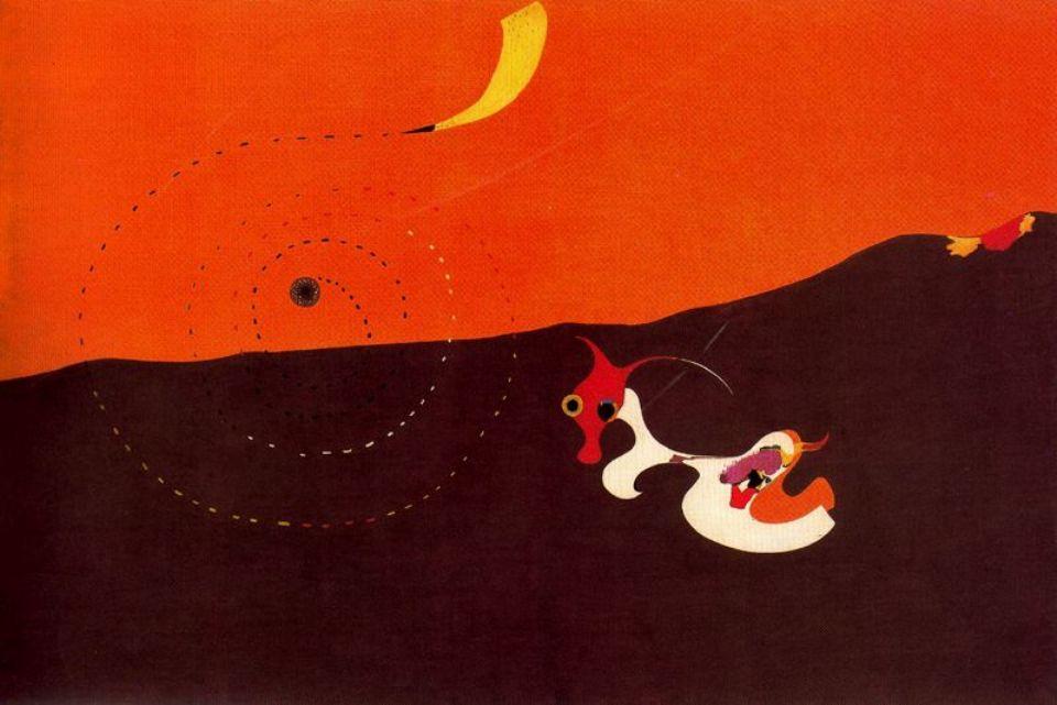 Paisaje ''la Liebre'' — Joan Miró
