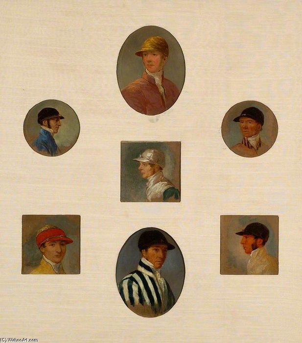 Studies Of Sixteen Jockeys Iii — Abraham Cooper