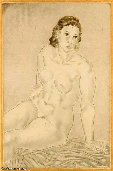 Nue Assise — 藤田嗣治 (fūjita Tsugiharu)