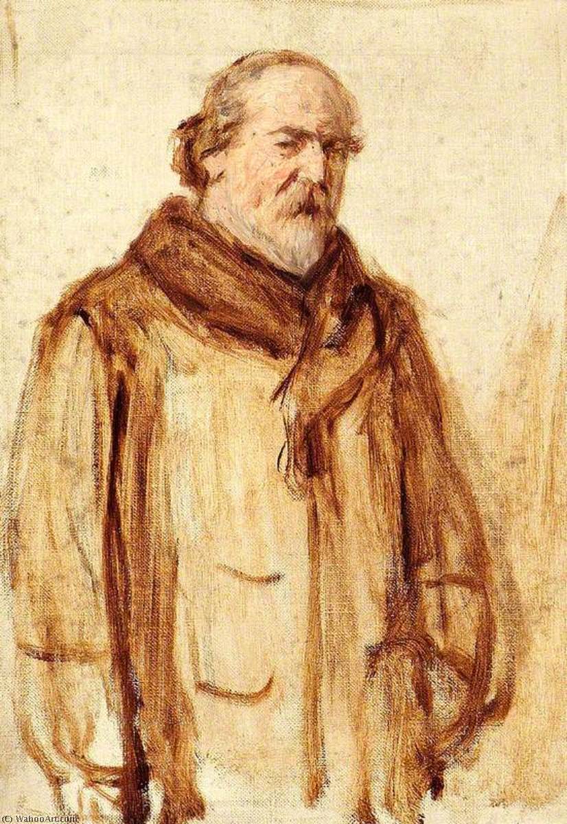 Portrait Of A Gentleman In A Fur Coat — Џорџ Коупер