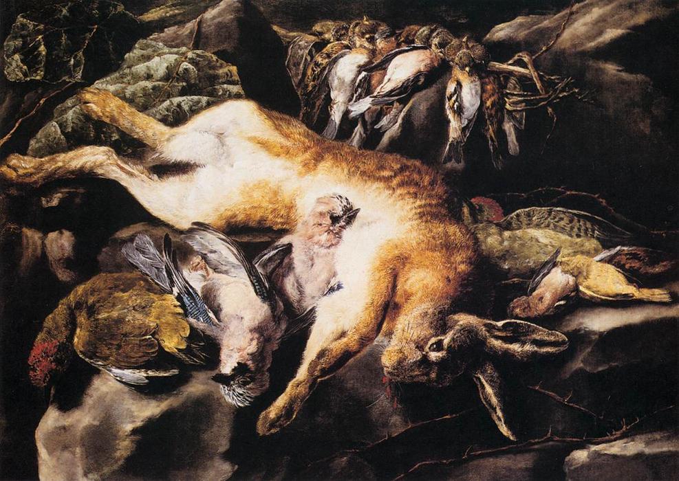 Still-life With Hare And Game-birds — Jan Fyt (joannes Fijt)