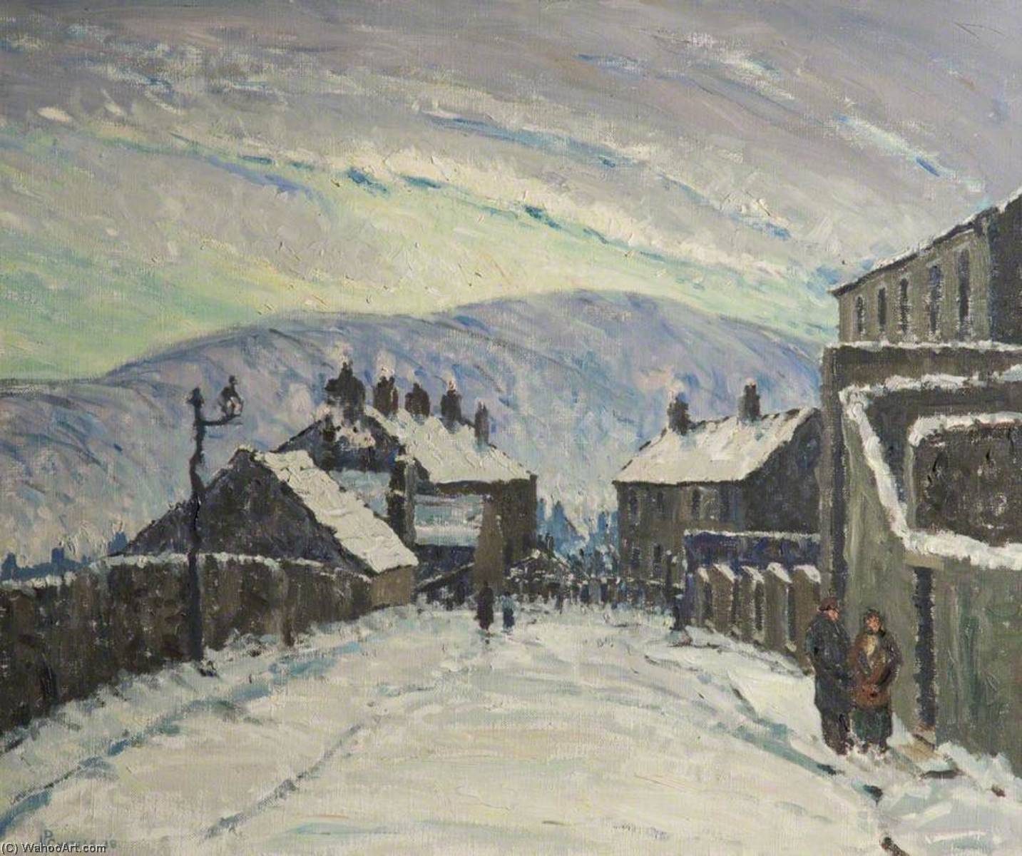 Winter Evening, Derbyshire — James Patchell Chettle