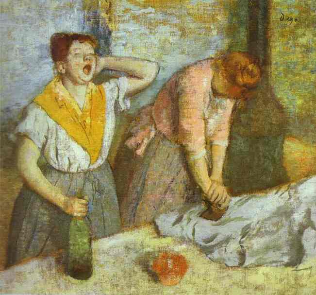 Women Ironing — Hilaire-germain-edgar Degas