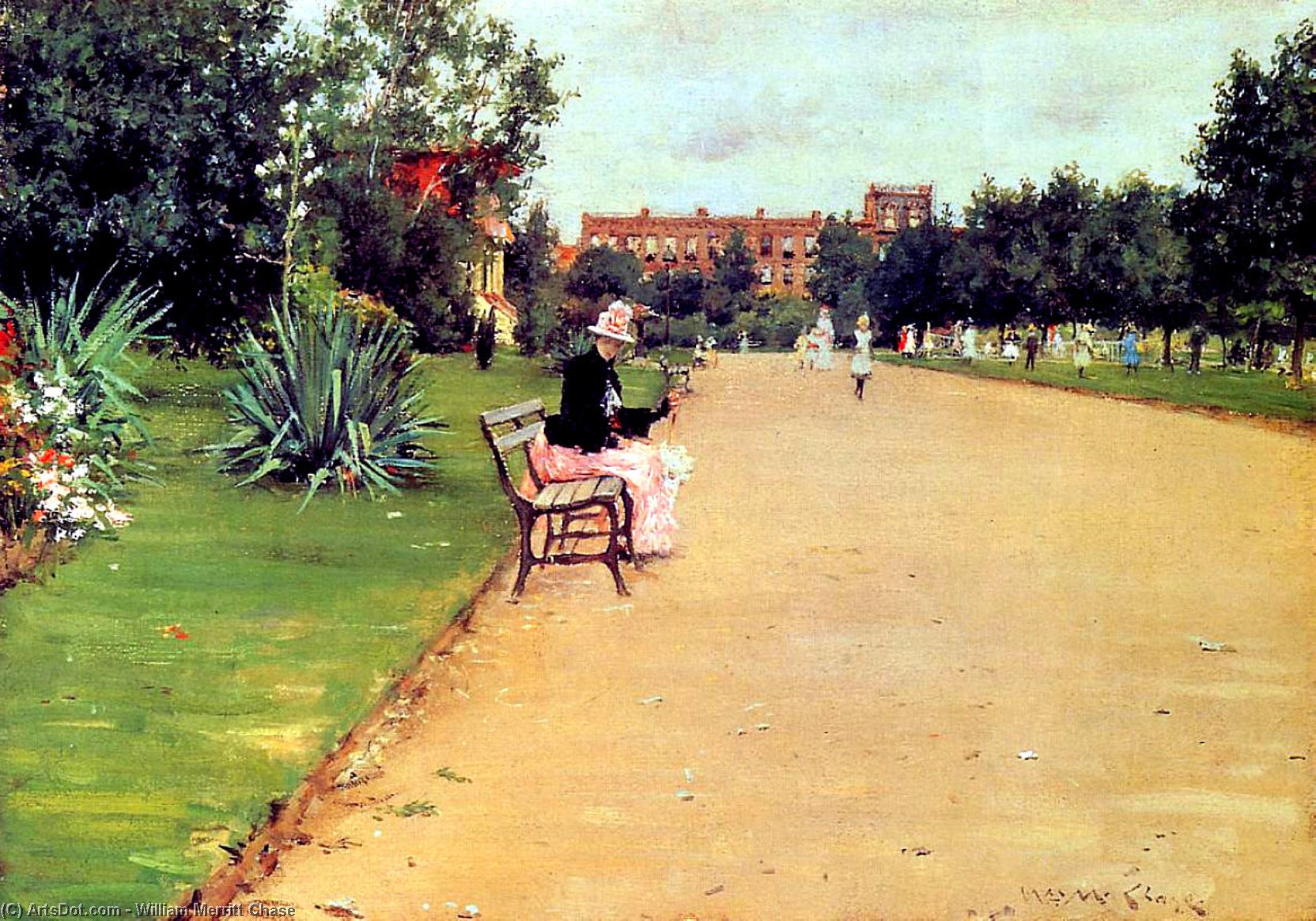 The Park 02 — William Merritt Chase