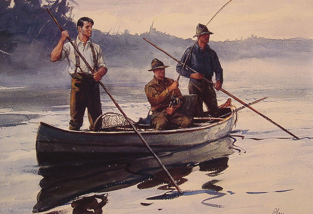 On The Gaspe — Ogden Pleissner
