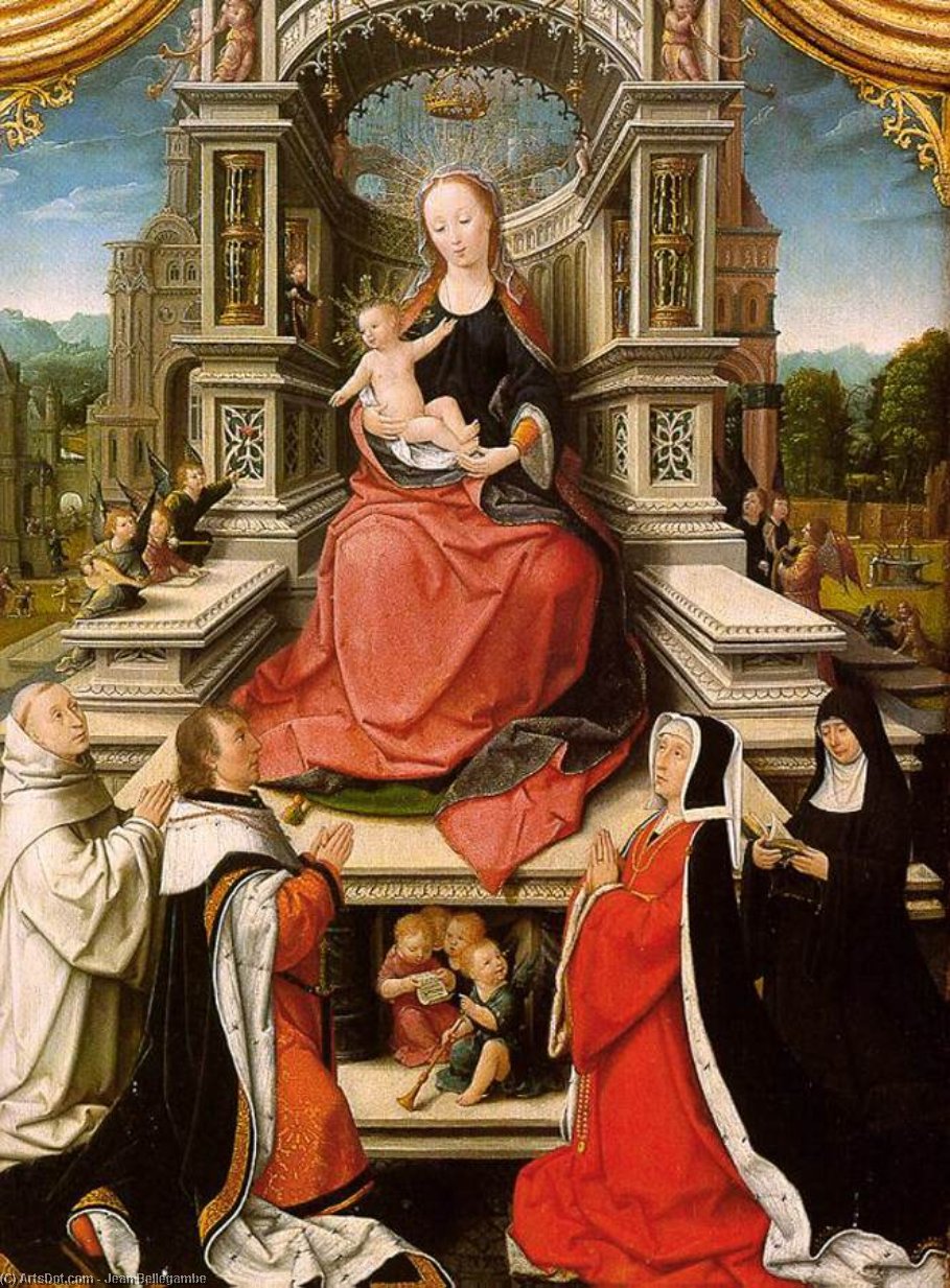 The Le Cellier Triptych — Jean Bellegambe