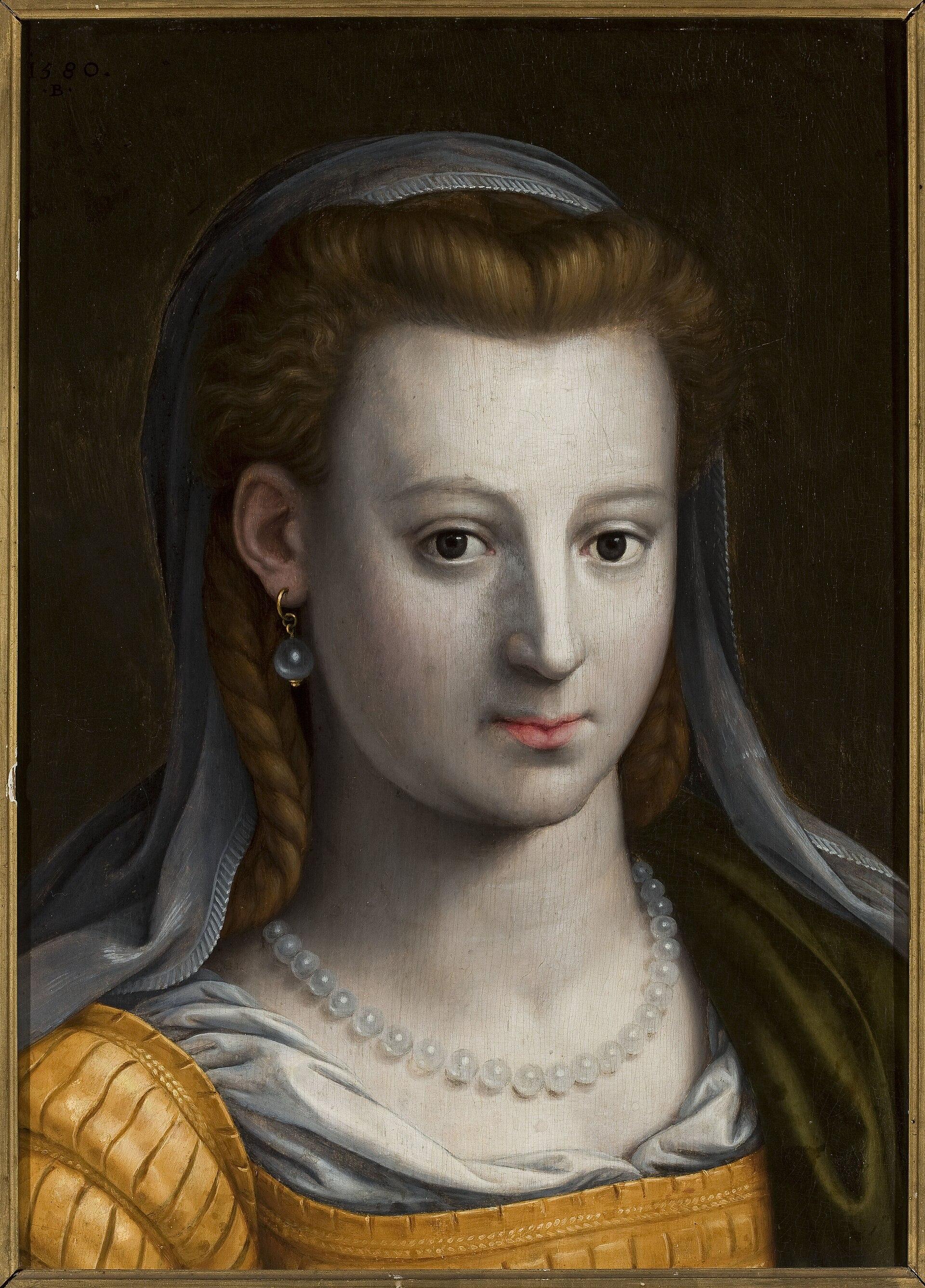 Head Of A Woman Looking Ahead — Bernaert De Ryckere