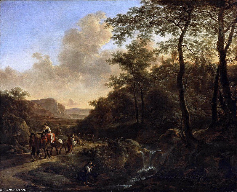 Scene Of The Roman Campagna — Jan Bot