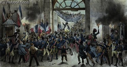 The Arrival Of Napoleon — Jean Victor Adam
