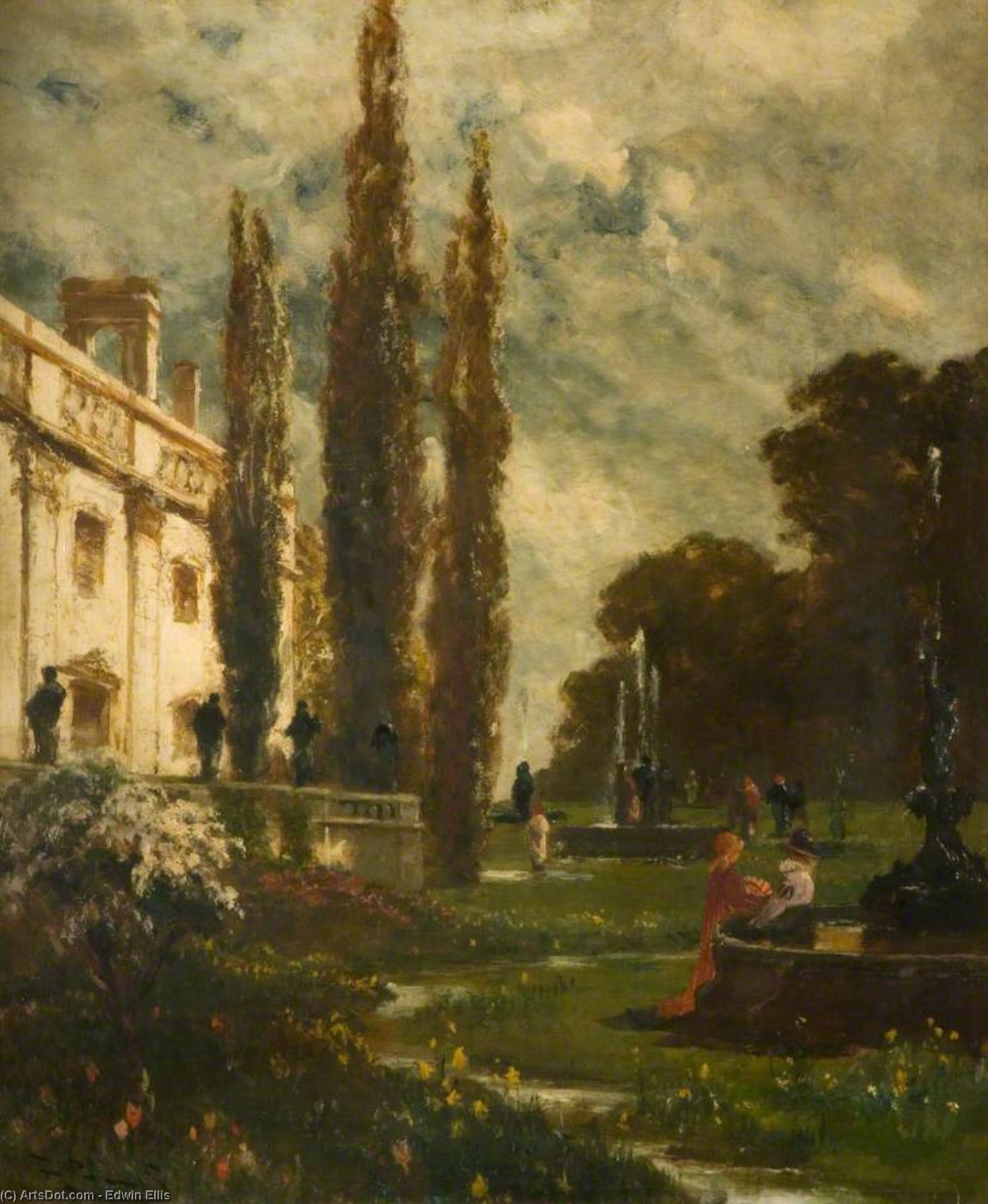 House And Gardens — Edwin Ellis
