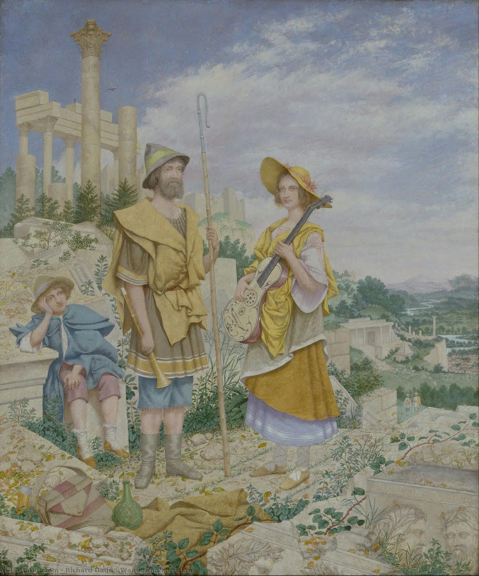 Wandering Musicians — Richard Dadd