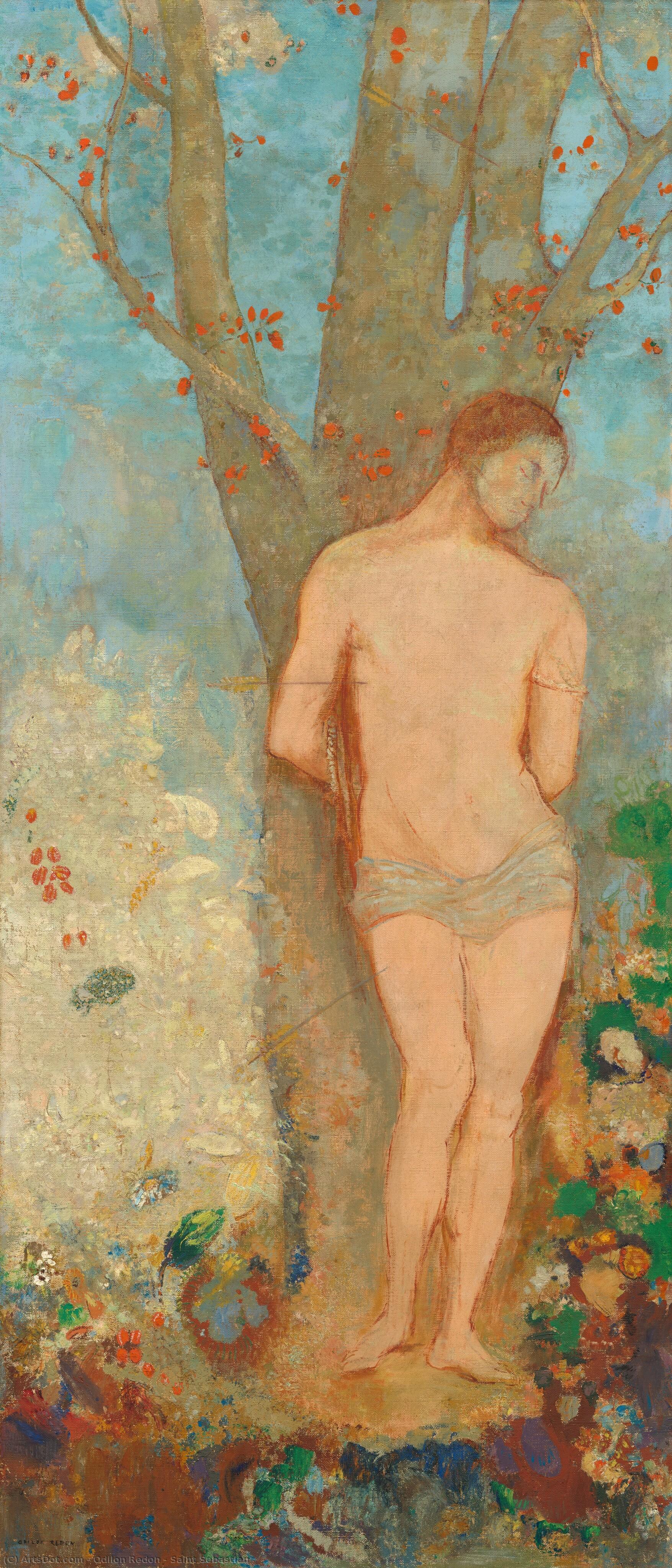 Saint Sebastian — Одилон Редон