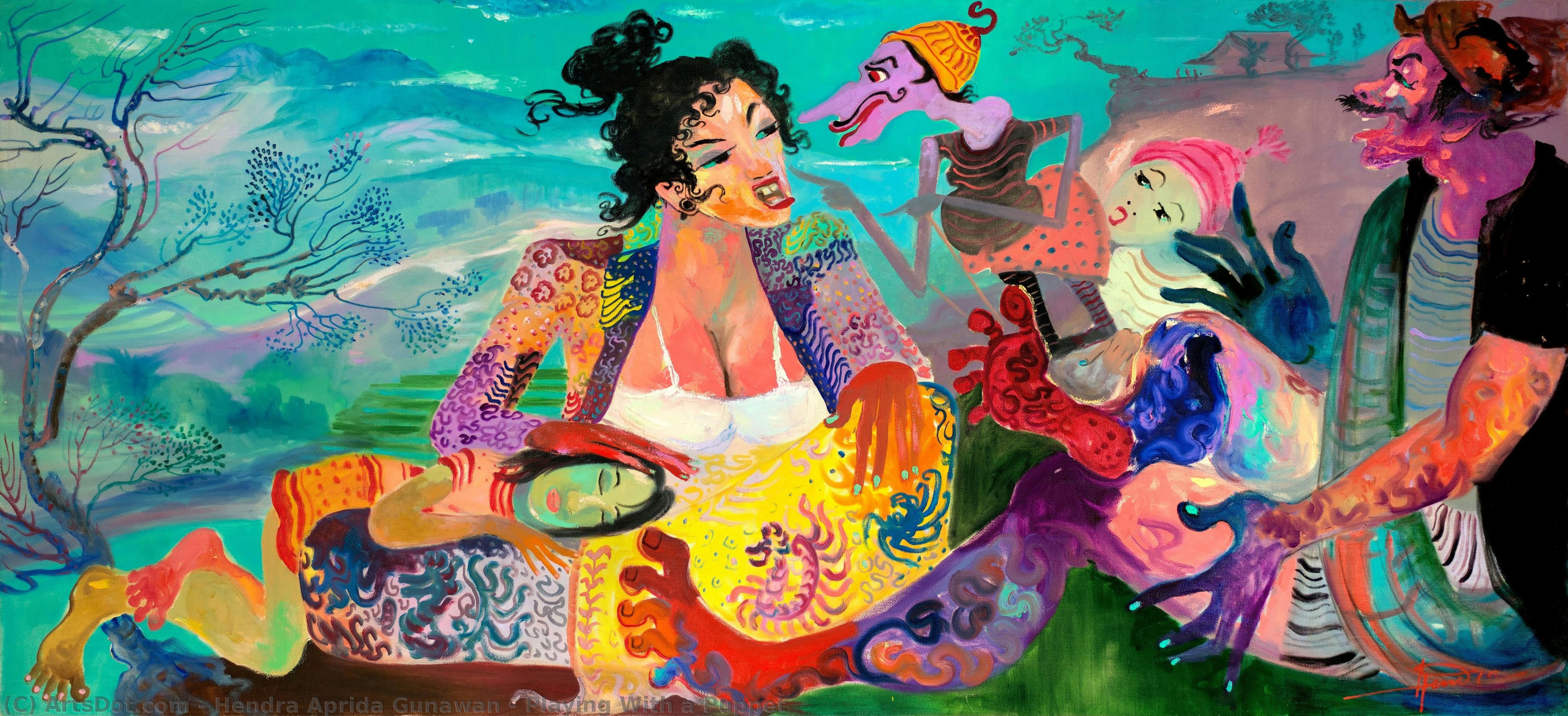 Playing With A Puppet — Hendra Aprida Gunawan
