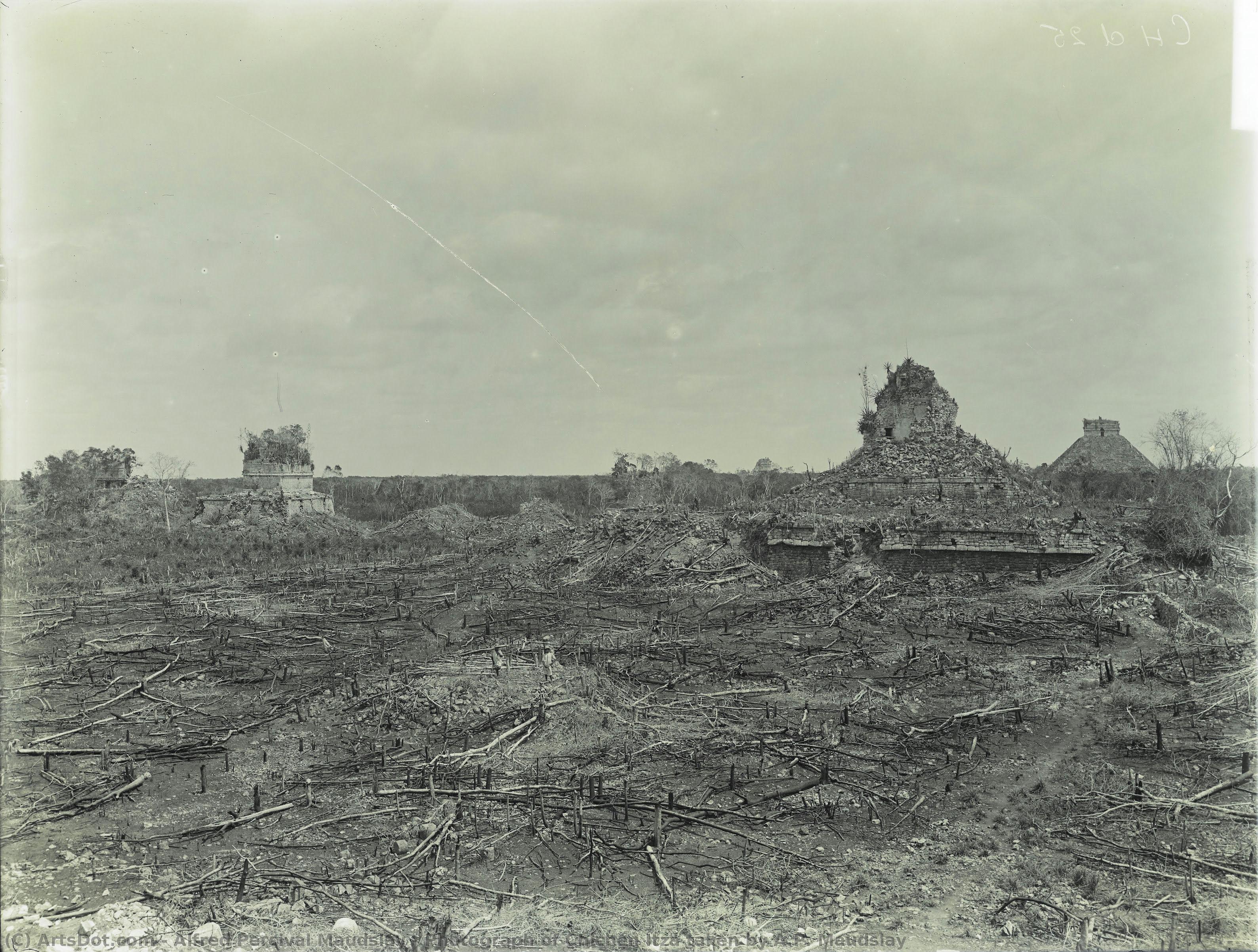 Photograph Of Chichén Itzá Taken By A.p. Maudslay — Alfred Percival Maudslay
