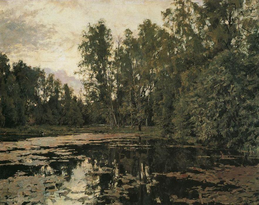 The Overgrown Pond. Domotcanovo — Valentin Alexandrovich Serov