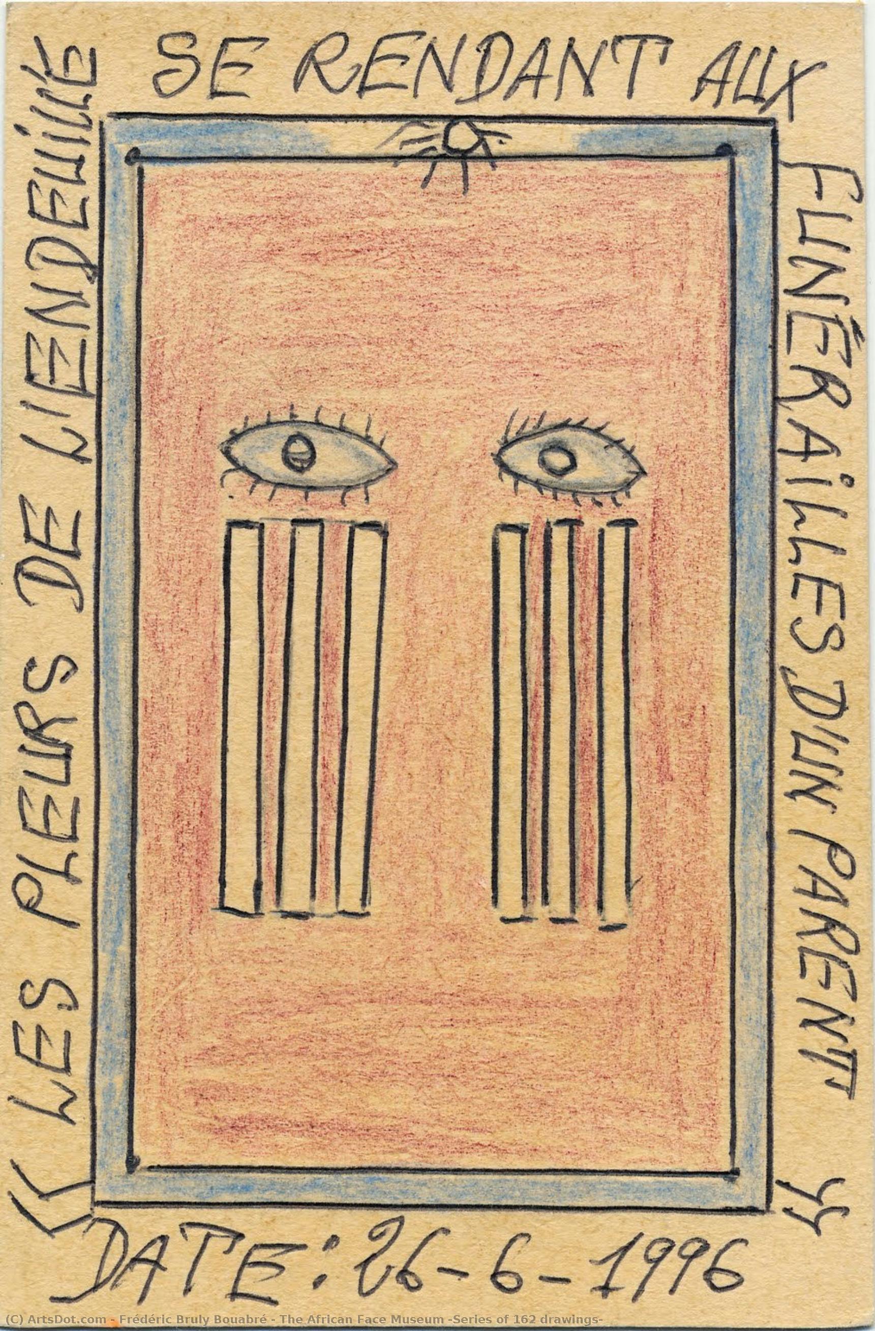 The African Face Museum (series Of 162 Drawings) — Frédéric Bruly Bouabré
