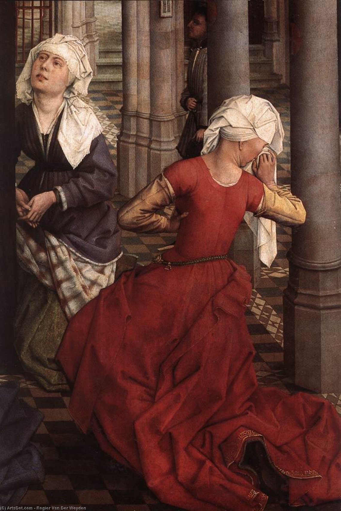 Sieben Sakramente Altarbild (detail) (9) — Rogier Van Der Weyden