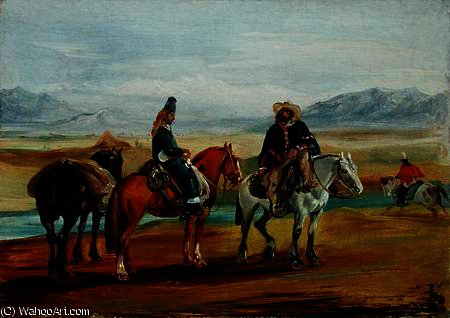 Chilean Huasos — Иоганн Морц Ругендас