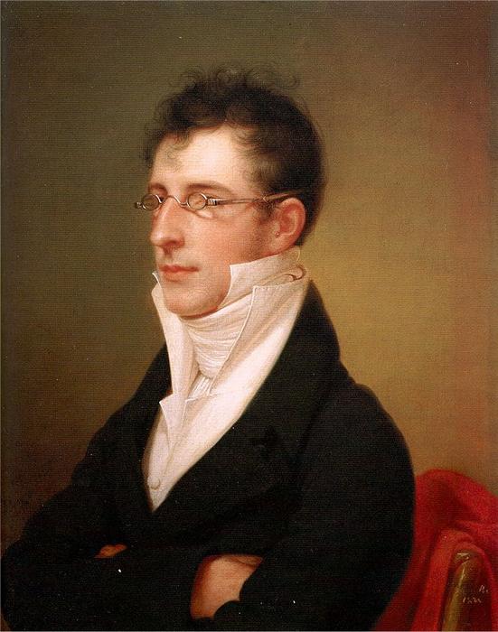 Portrait Of Rubens Peale — Rembrandt Peale