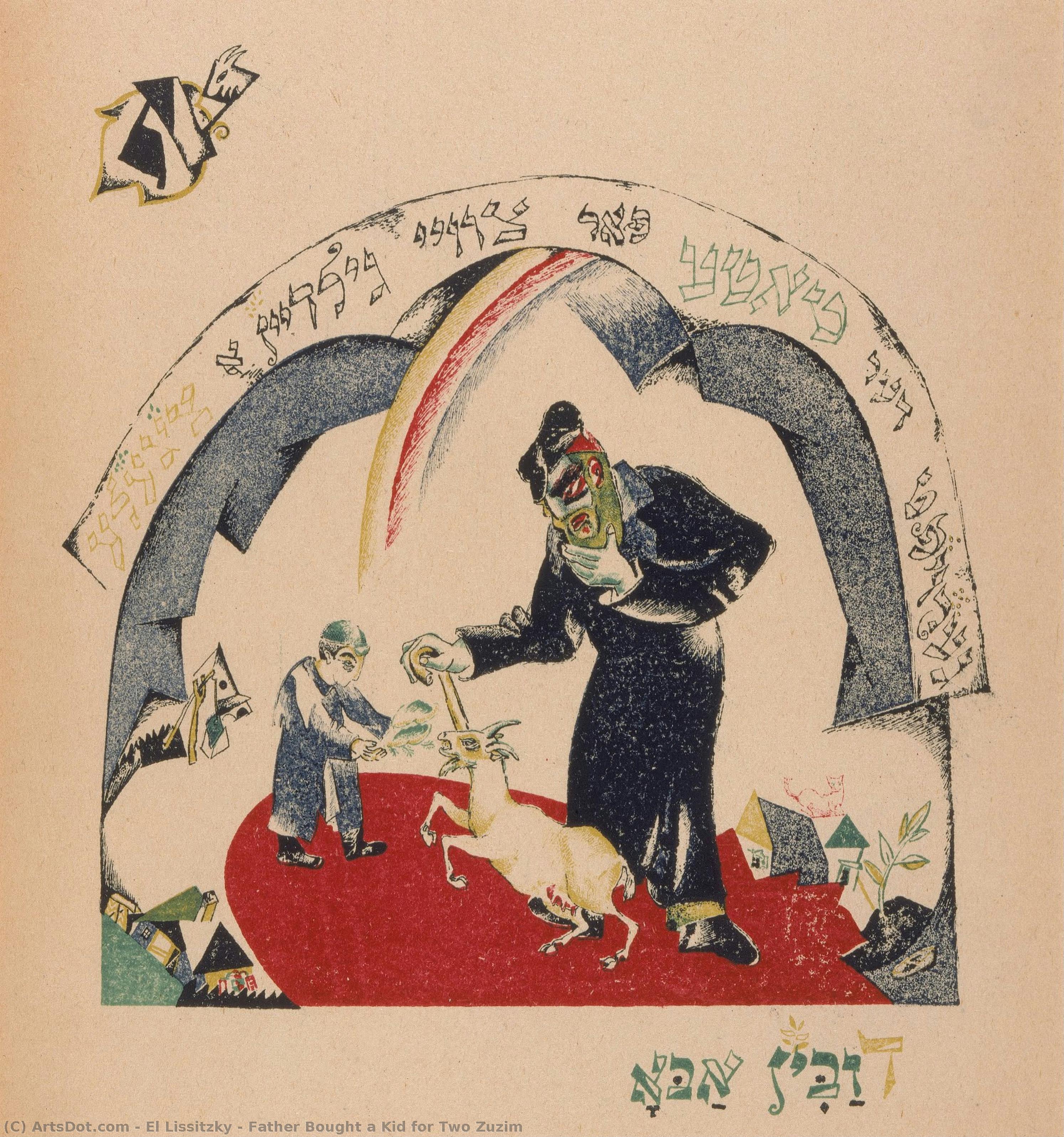 Vater Kaufte Ein Jungtier Für Zwei Zuzim — El Lissitzky