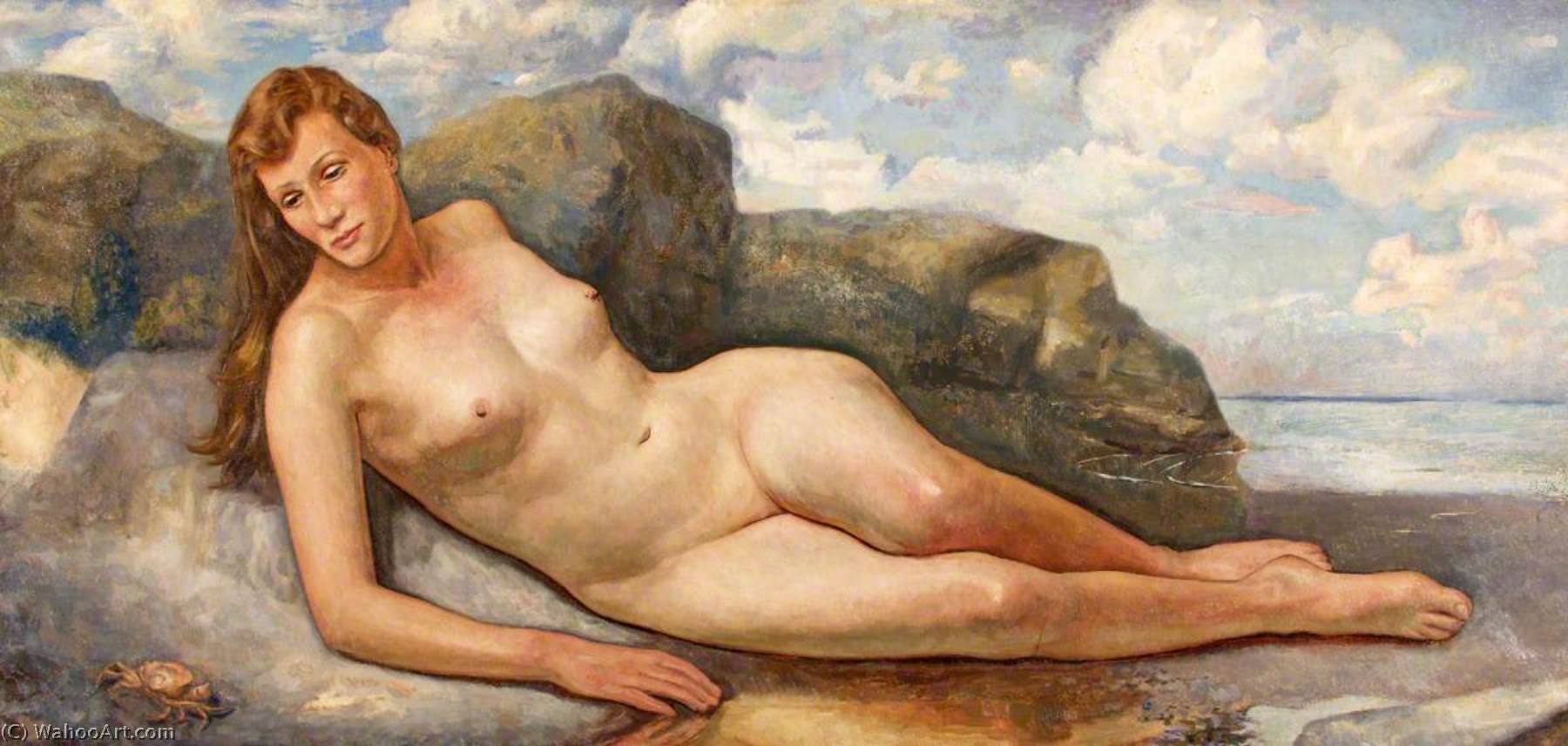 Reclining Nude ('brown Owl') — Ivor Williams