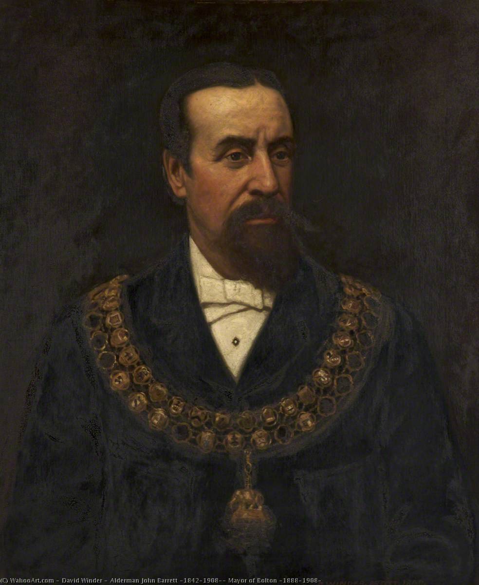 Alderman John Barrett (1842–1908), Mayor Of Bolton (1888–1908) — David Winder