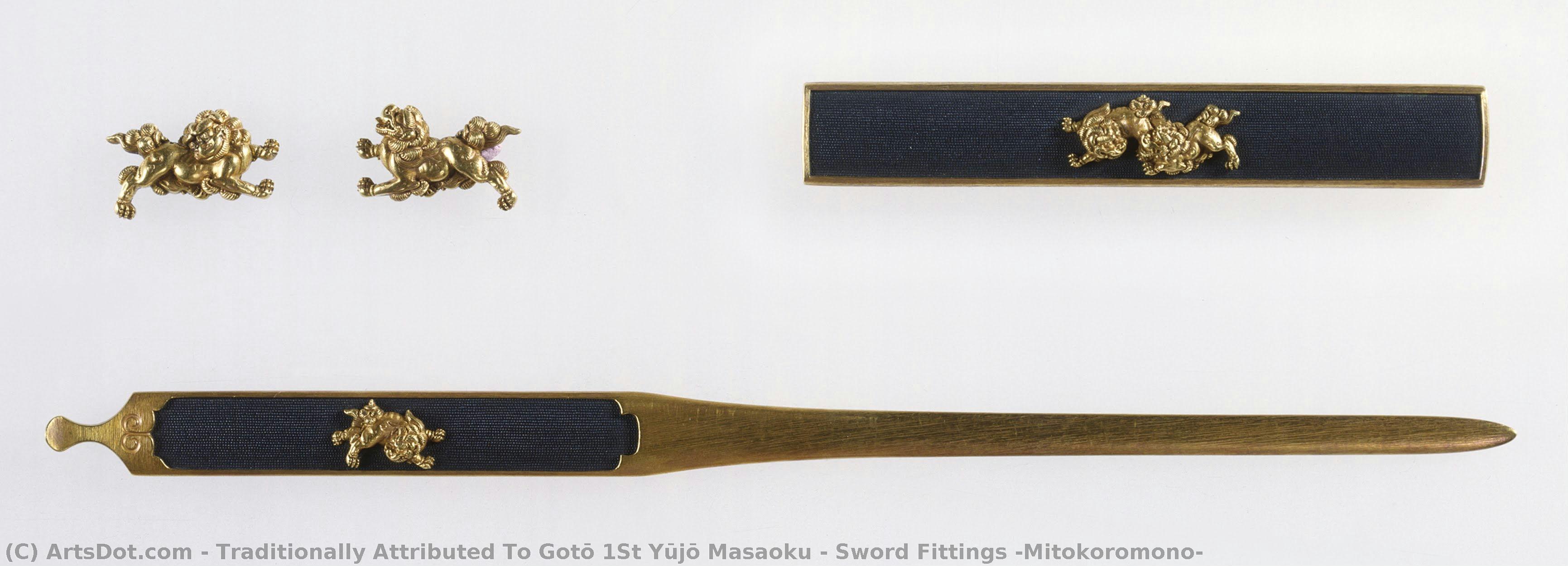 Sword Fittings (mitokoromono) — Traditionally Attributed To Gotō 1st Yūjō Masaoku