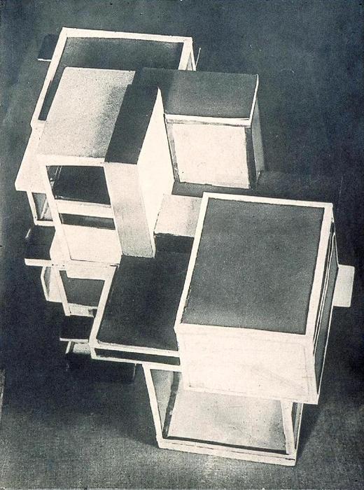 Model Of Artist's House — Theo Van Doesburg