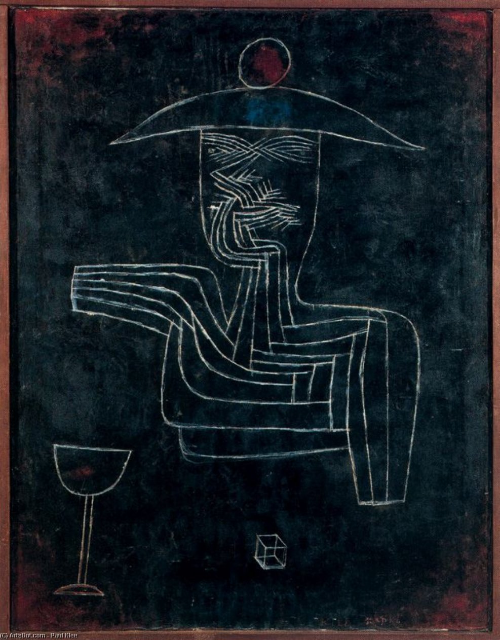 Spirit Drinking And Gambling — Paul Klee