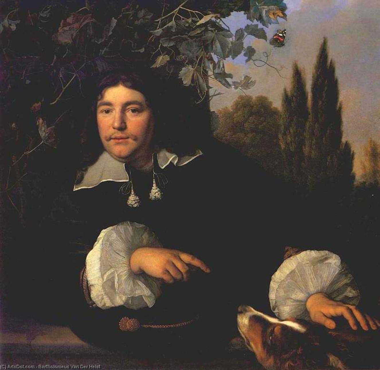 Self-portrait — Бартоломеус Ван Дер Хелст