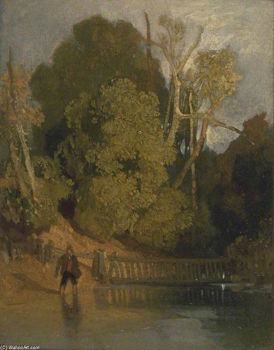 The Drop Gate — John Sell Cotman