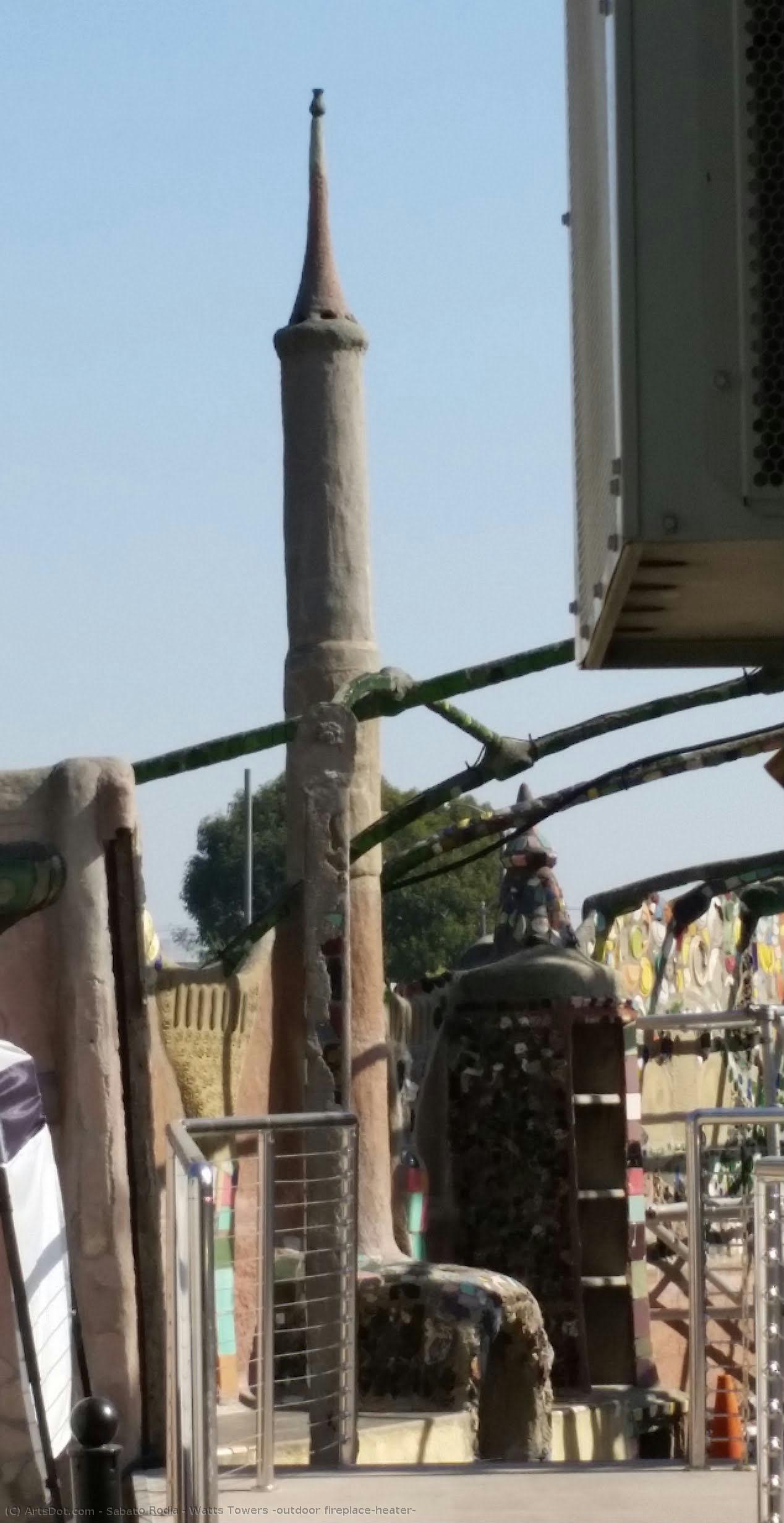 Watts Towers (outdoor Fireplace/heater) — Sabato Rodia