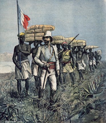 Lieutenant Mizon On His Mission Of Exploration — Henri Meyer