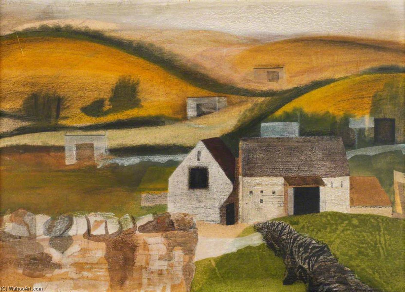 Stone Walls — John Humphrey Spender